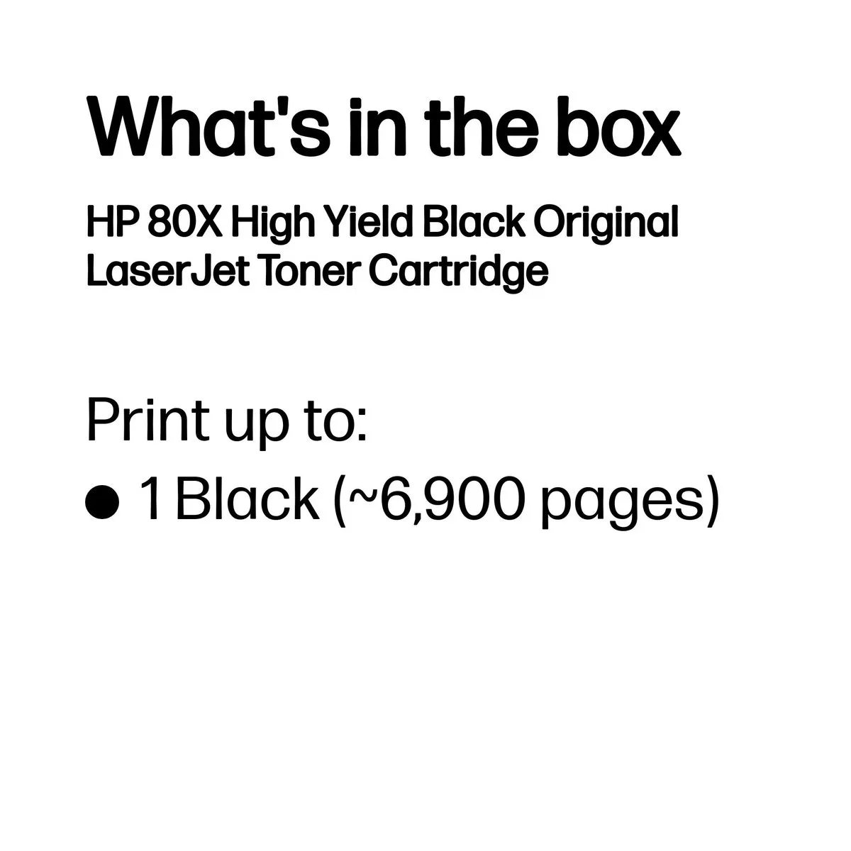 HP CF280X Tonercartridge - 6900 Pagina's - Zwart