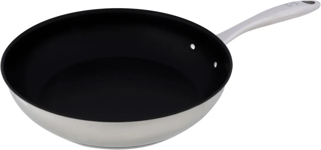 Cosy&Trendy Klassiek Koekenpan 30cm - Roestvrij staal - Antiaanbaklaag