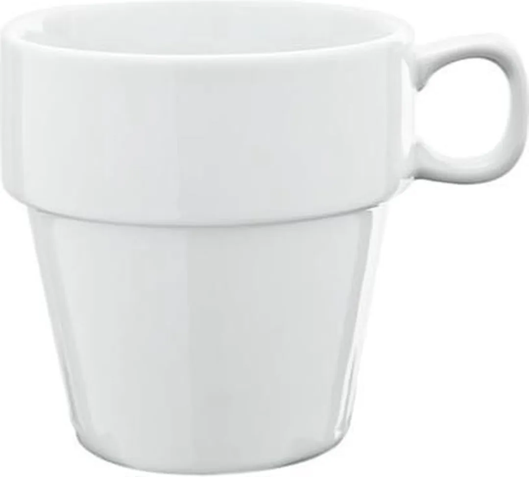 Cosy&Trendy Everyday White Melkbeker 6 Stuks