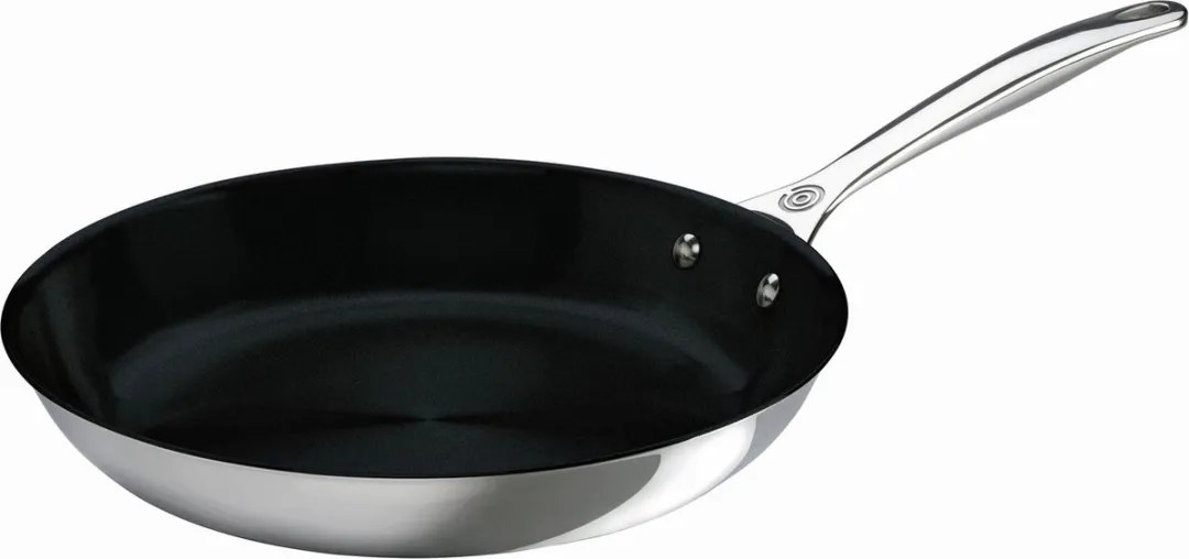 Le Creuset RVS PLUS Koekenpan 26cm