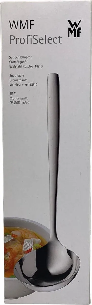 WMF Nuova - Soeplepel - RVS - 30 cm - Ergonomic Handle