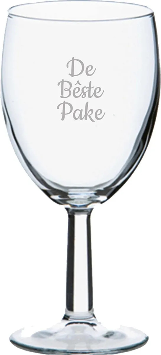 Pasabahce Gegraveerd Wijnglas 24,5cl