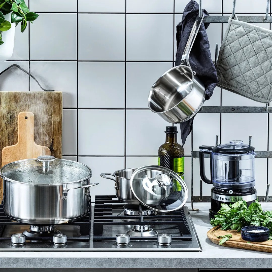 KitchenAid CC003630-001 Kookpannenset 3-delig - Inductie - RVS - afbeelding 6 van 6