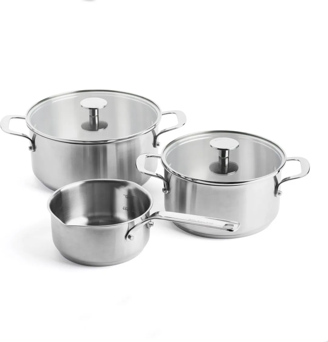 KitchenAid CC003630-001 Kookpannenset 3-delig
