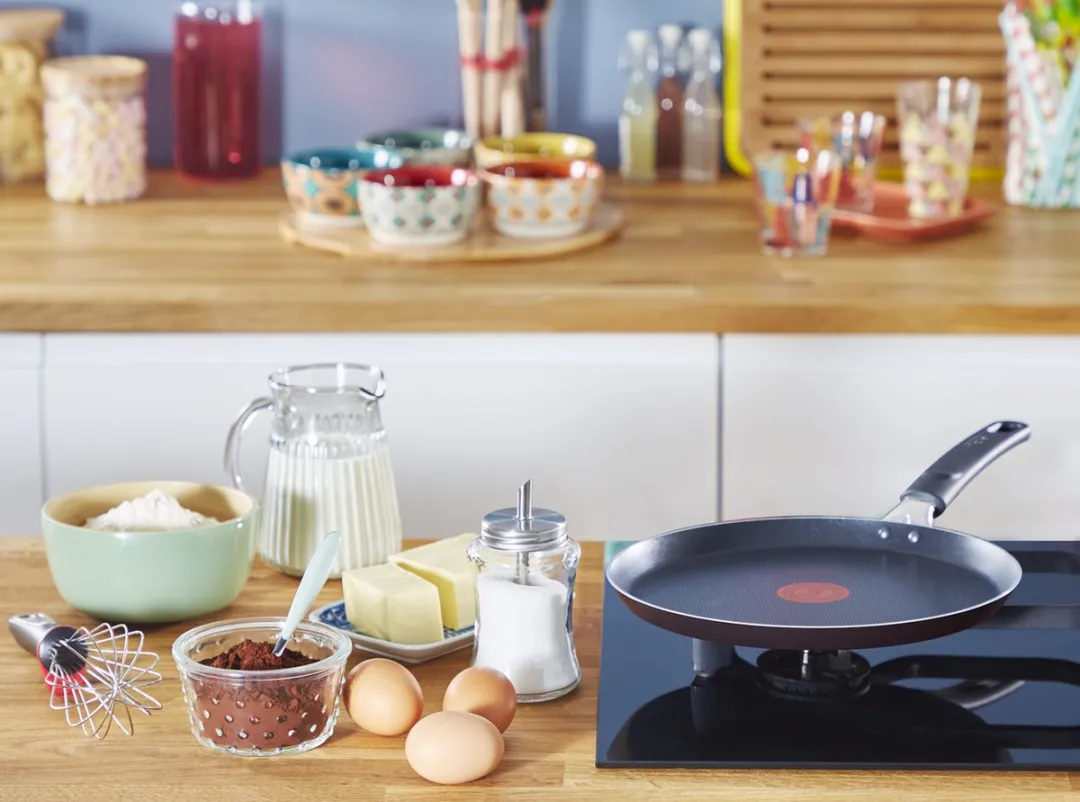 Tefal XL Intense Pannenkoekpan 25cm - Zwart - afbeelding 4 van 6