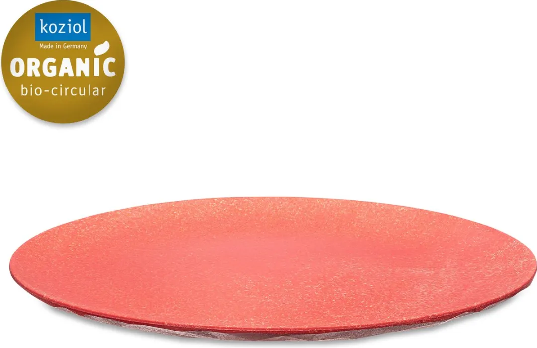 Koziol Club Plate Roze Ø26cm - 4 Stuks