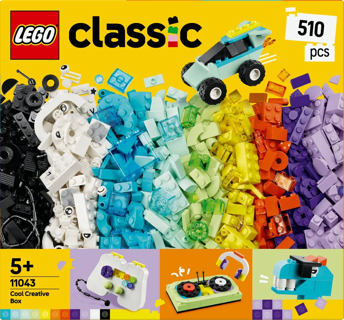 LEGO Classic Creative Box Bouwset - 2 Stukken - Multicolor - afbeelding 6 van 6