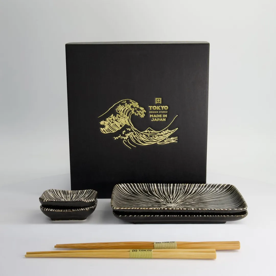 Tokyo Design Studio Brown Tokusa Sushi Giftset