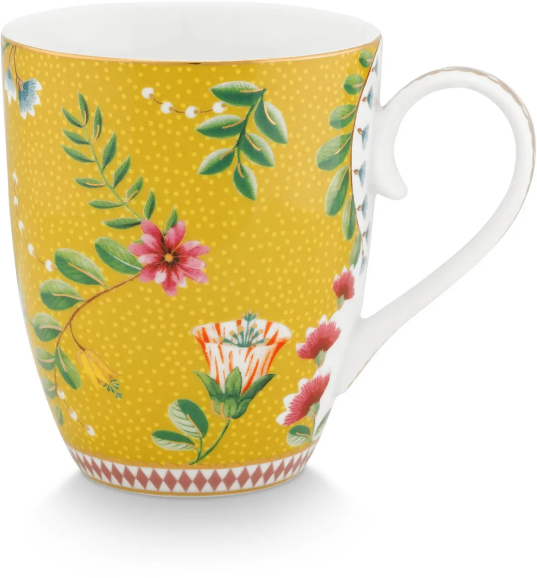 Pip Studio La Majorelle Mokken - 6 Stuks - 350ml - Geel