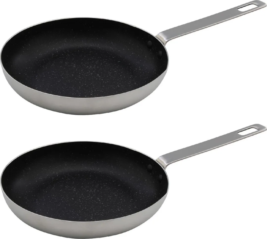 Svenska Living Aluminium Koekenpan 24cm - Zilver