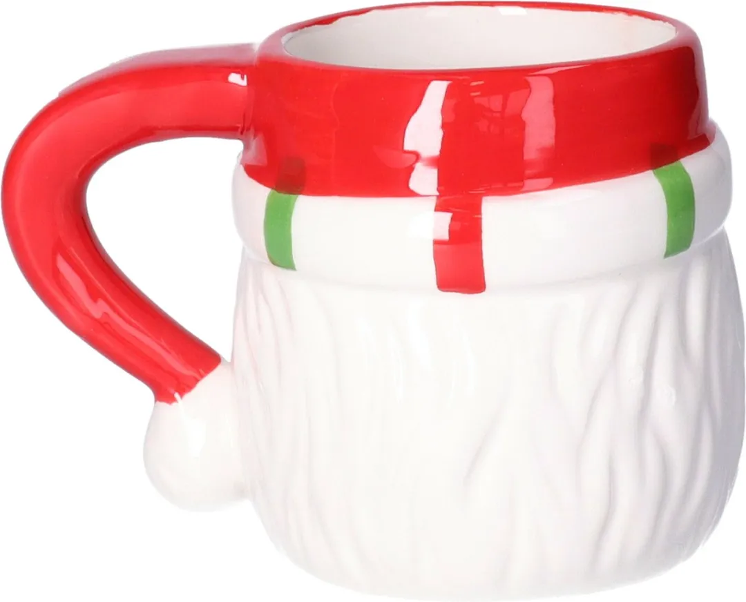 Svenska Living Kerst Kop/Beker Kerstman - 180ml - Rood