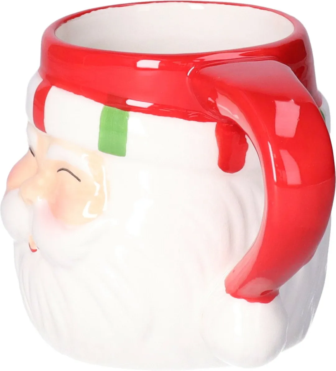 Svenska Living Kerst Kop/Beker Kerstman - 180ml - Rood