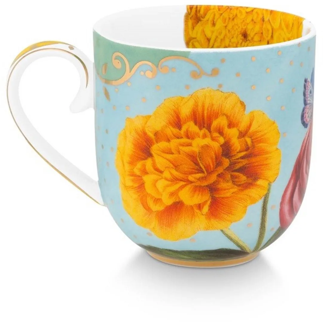 Pip Studio Royal Flowers Mokken - 2x 325ml - Porselein