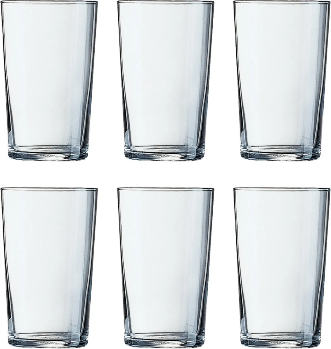 Arcoroc Conique Hardglas Tumbler 0.20l - 6 Stuks