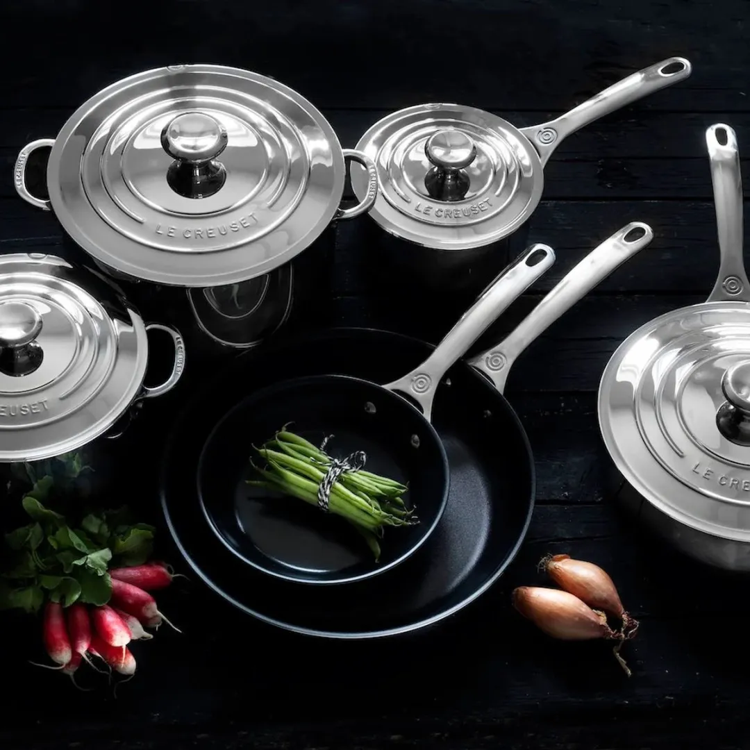 Le Creuset Signature Pannenset 4-delig - Inductie - Zilverkleurig