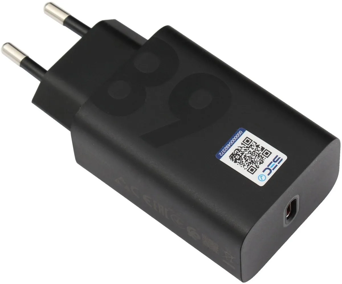 Lenovo SA18E56418 USB-C GaN Oplader 68W - Zwart