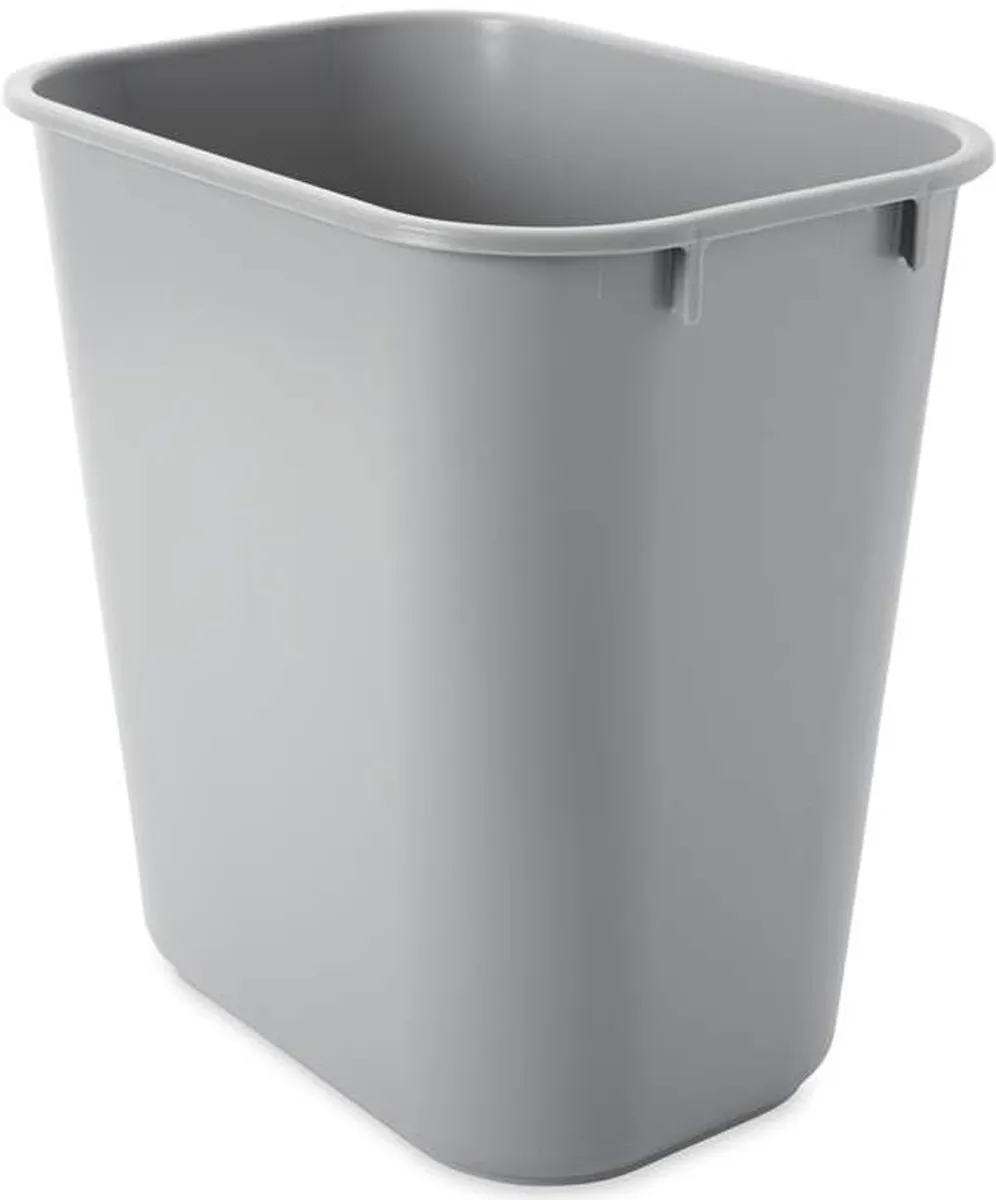 Rubbermaid Rechthoekige Afvalbak 12,9L - Grijs