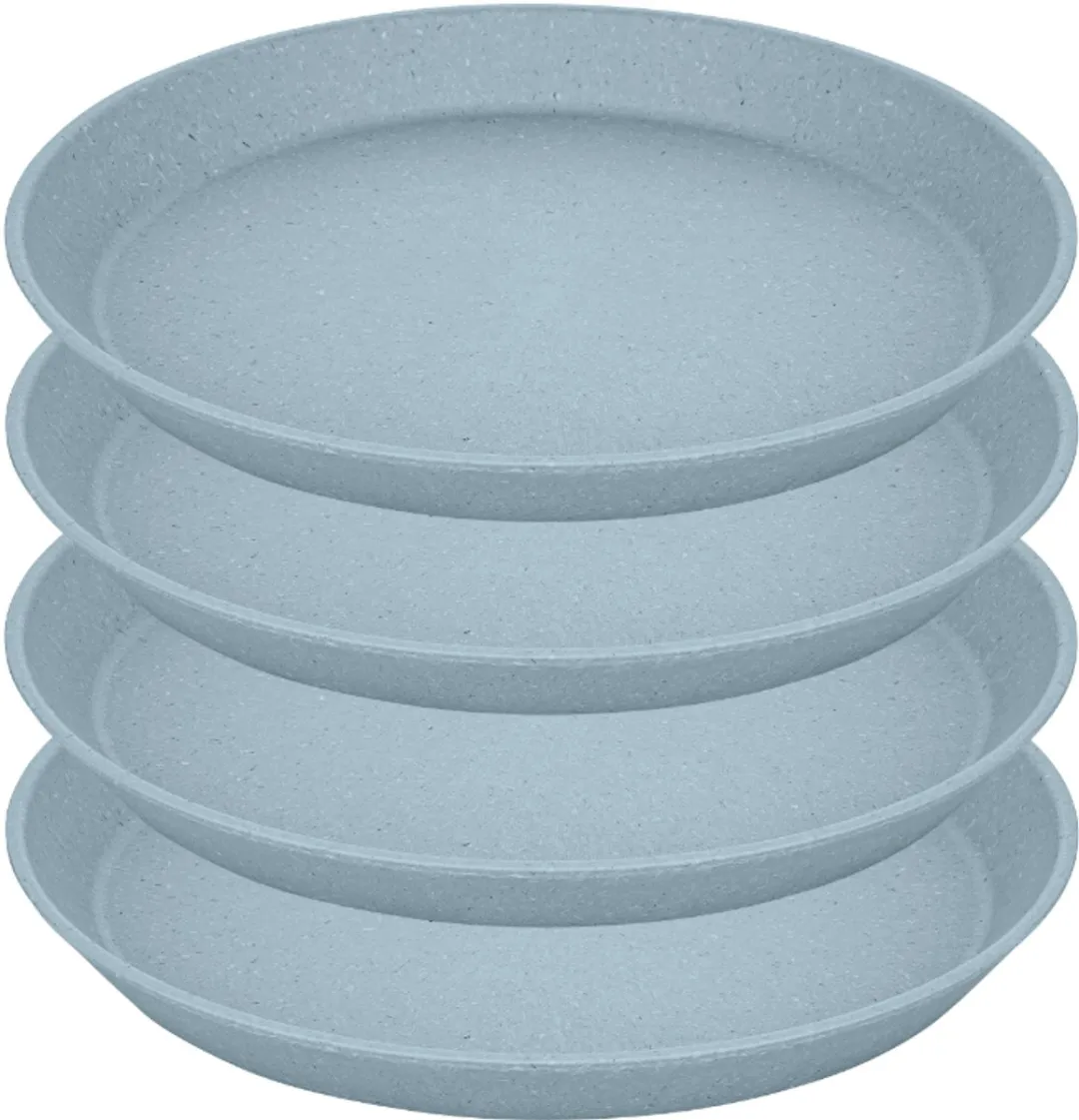 Koziol Connect Bord ø 21cm - 4 Stuks - Blauw