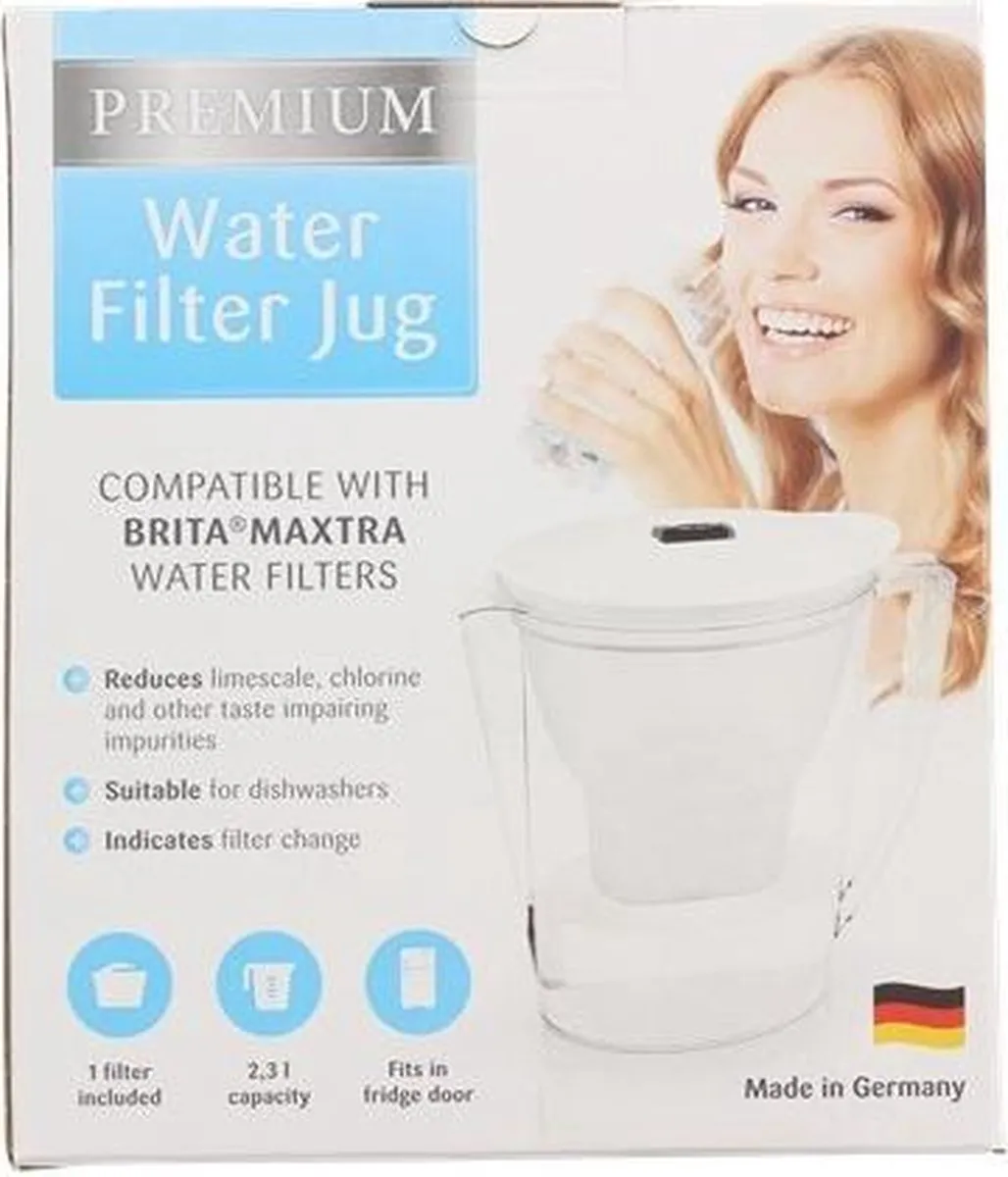 BRITA Maxtra Waterfilterkan 2.3L - Wit