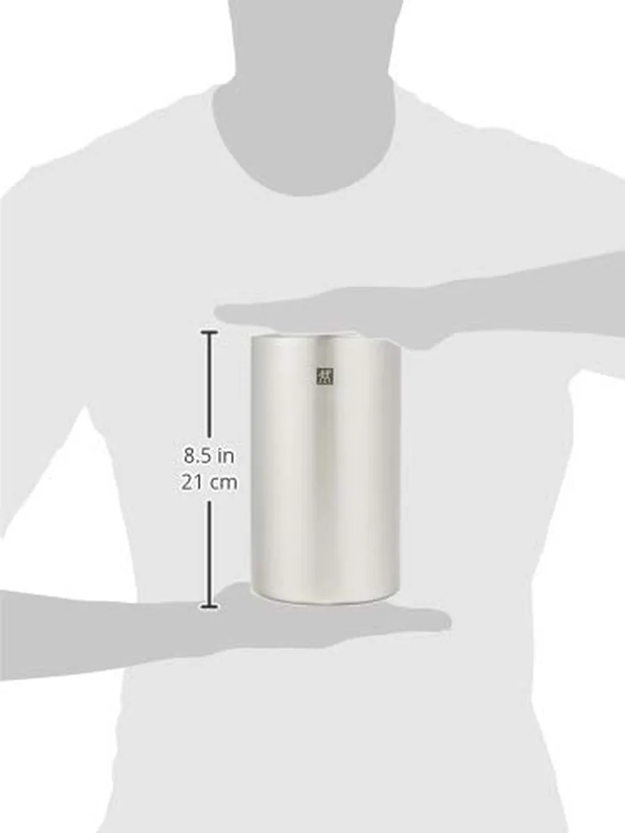Zwilling Sommelier Wijnkoeler 115x115x195mm - Zilver