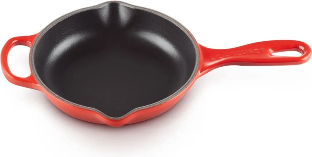 Le Creuset Signature Skillet Koekenpan 16cm - Kersenrood - afbeelding 6 van 6