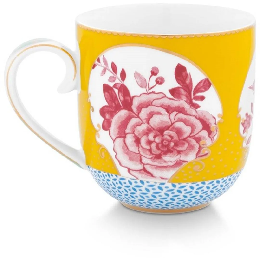 Pip Studio Mok Royal Yellow - 2 Stuks 325ml
