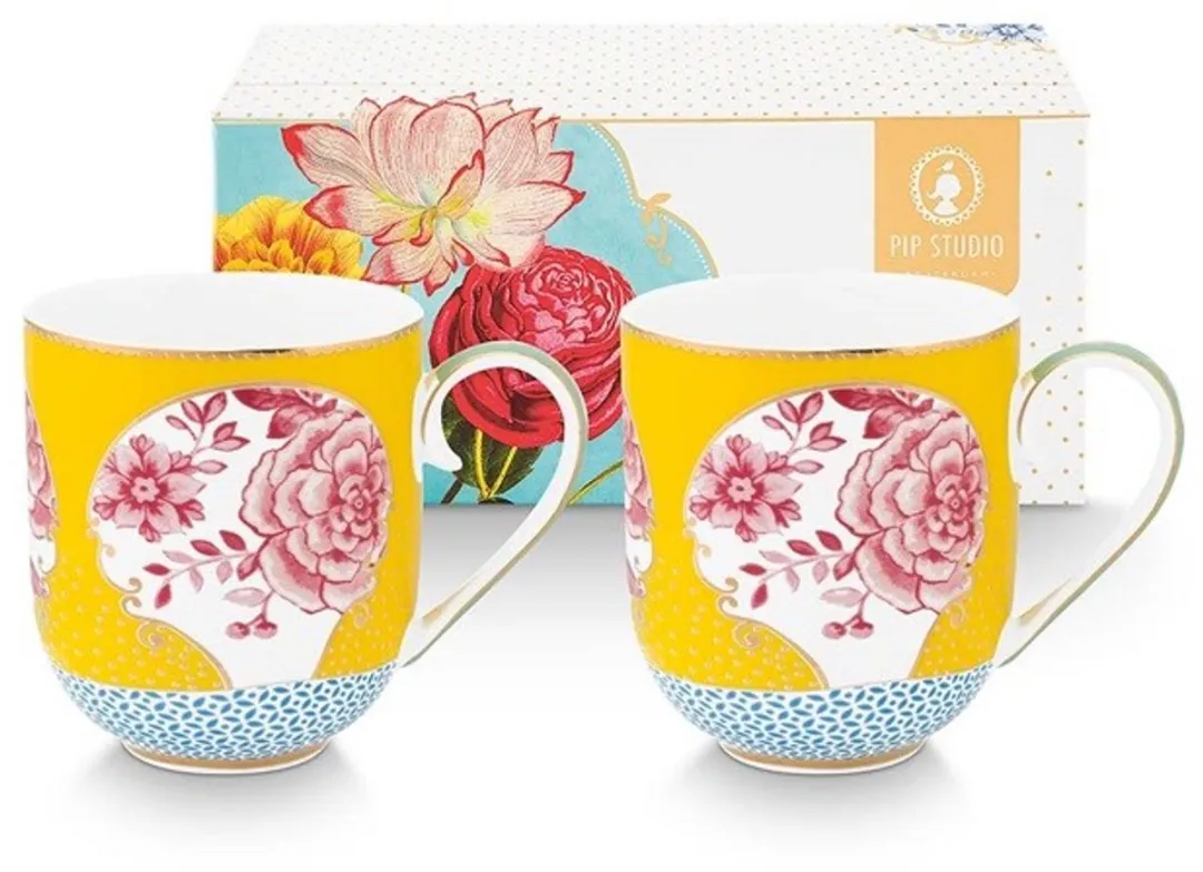 Pip Studio Mok Royal Yellow