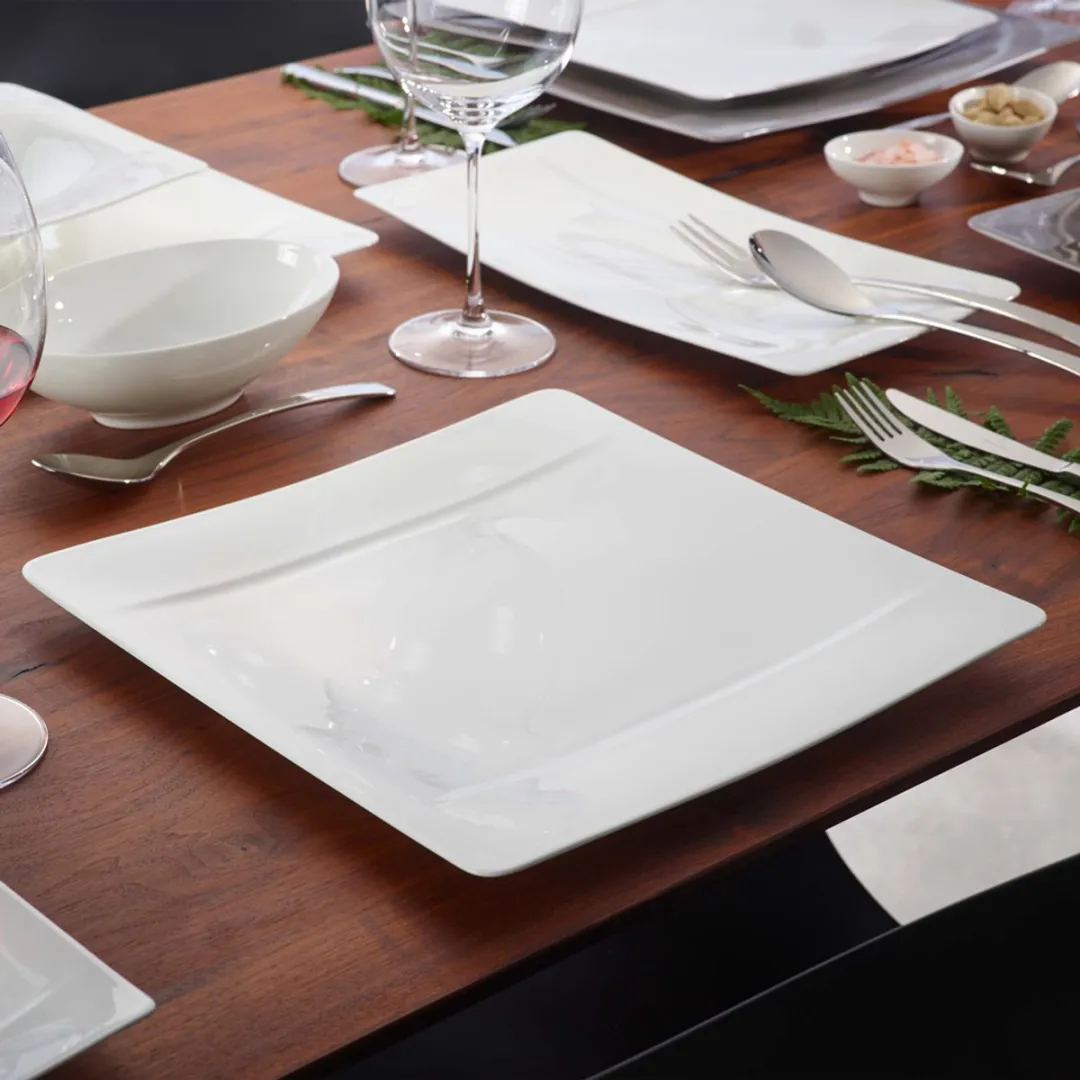 Villeroy & Boch Modern Grace Plaatsbord 31x31cm - Wit