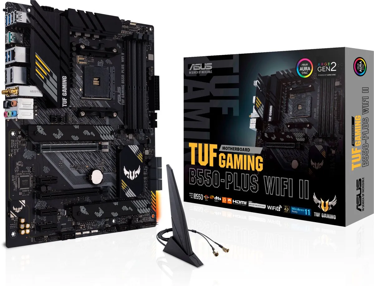 ASUS TUF Gaming B550-PLUS WIFI II Moederbord - AMD AM4