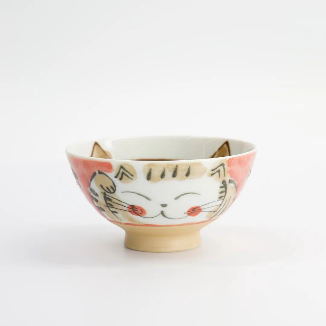 Tokyo Design Studio Rode Kom Kawaii - 250ml - Rood