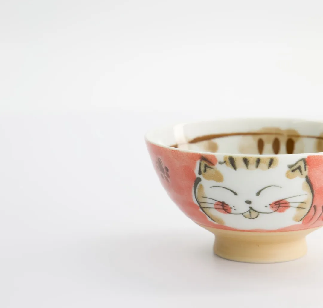 Tokyo Design Studio Rode Kom Kawaii - 250ml - Rood