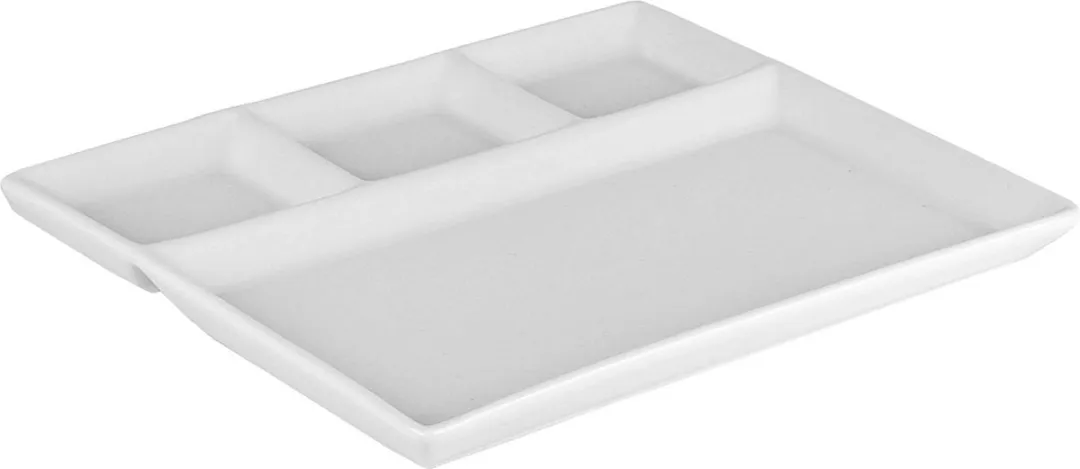 Svenska Living Fonduebord Porselein Wit 23x18cm