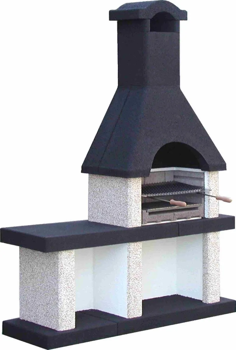 Intergard Venezia Barbecue Houtskool 200x150cm - Groen