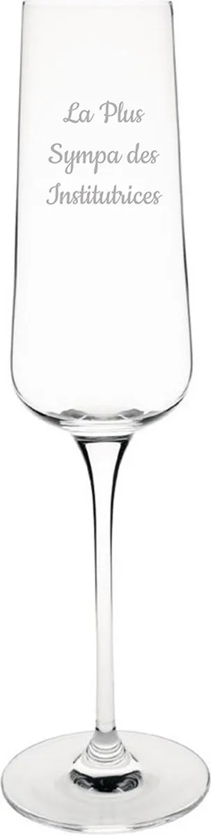 Olympia Champagneglas La Plus Sympa des Institutrices 27cl