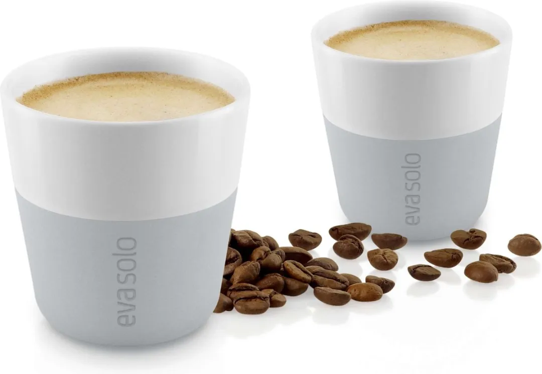 Eva Solo Espresso Beker Set 2 Stuks - Grijs