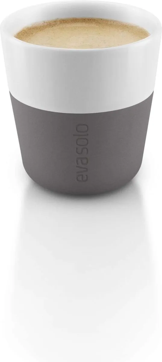 Eva Solo Espresso Beker Set 2 Stuks - Grijs
