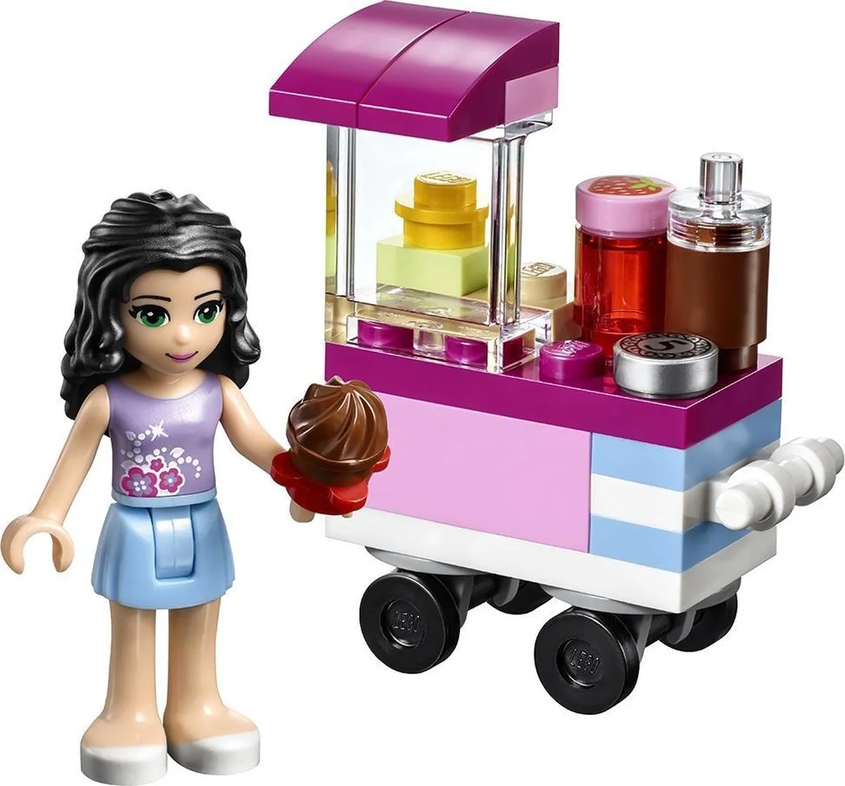 LEGO Friends Cupcake Kraam 30396 - Multikleur