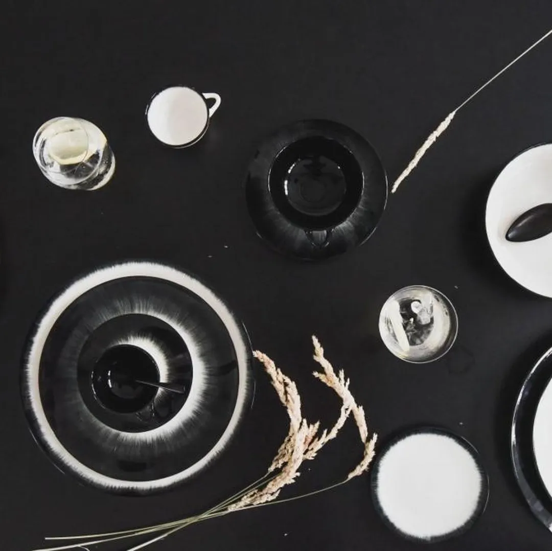 Serax Dé Tableware Ann Demeulemeester Gebaksbord - Ø17,5cm - 2 Stuks