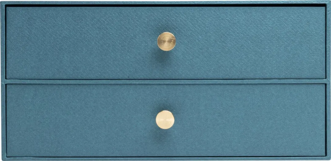 Exacompta Ladenkastje OfficeByMe 2 Lades - Eendenblauw