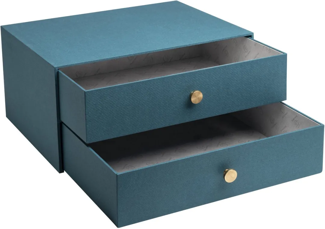 Exacompta Ladenkastje OfficeByMe 2 Lades - Eendenblauw