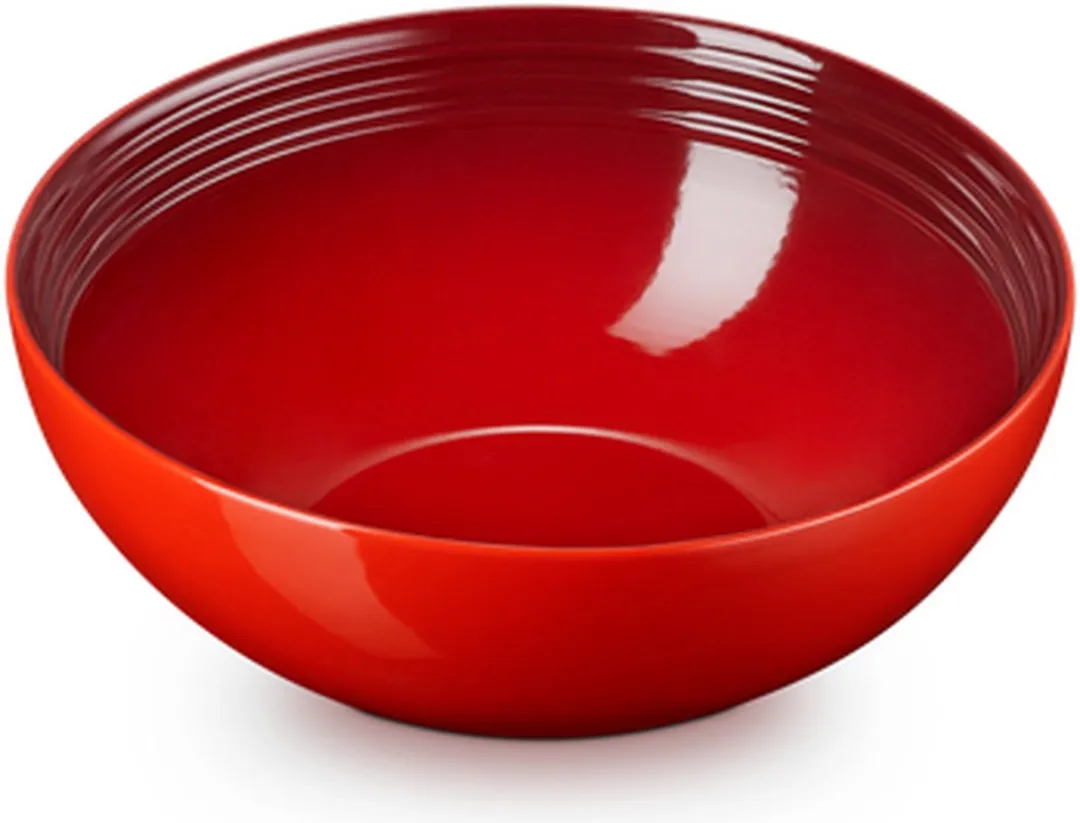 Le Creuset Saladeschaal Kersenrood 24cm - afbeelding 6 van 6