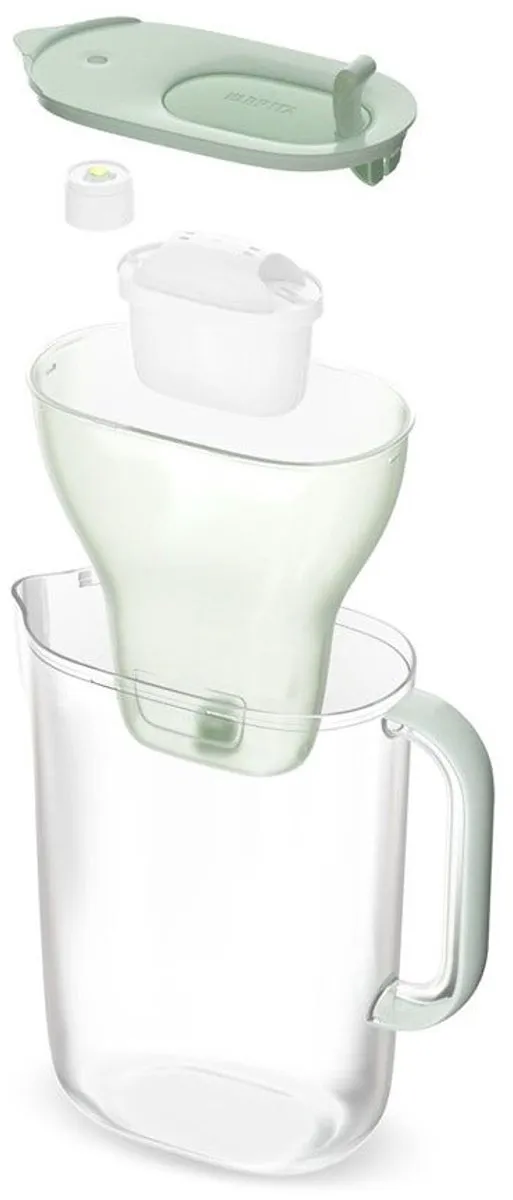 BRITA Style Eco Waterfilterkan 2.4L MAXTRA PRO Groen - PFAS/Chloor/Kalk - afbeelding 6 van 6
