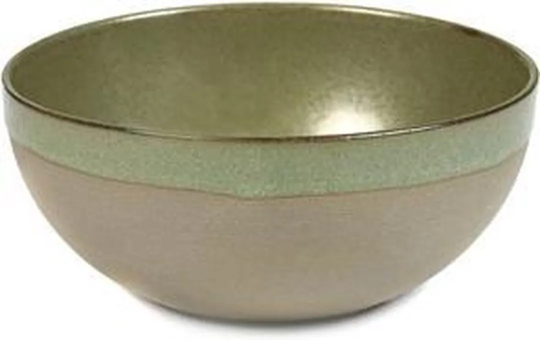Serax Sergio Herman Surface Kom L Camogroen - 15cm - 4 Stuks - afbeelding 6 van 6