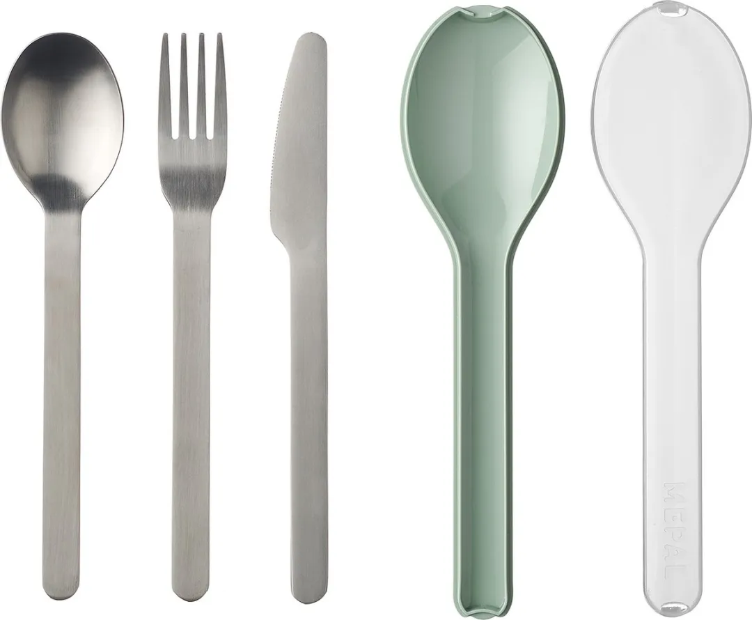 Mepal Ellipse Bestekset 3-delig Nordic sage
