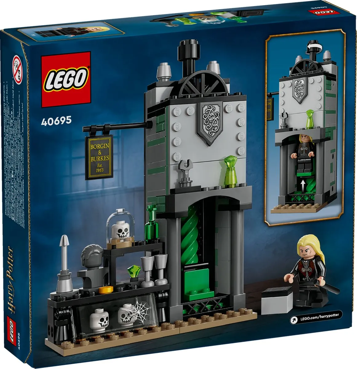 LEGO 40695 Odius & Oorlof Haardrooster - 190 Stukken - Meerkleurig