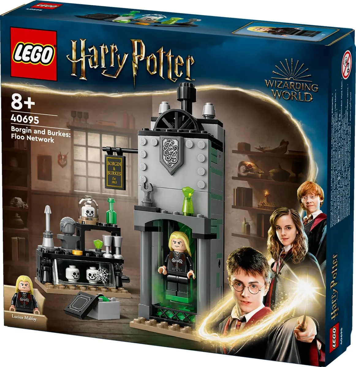 LEGO 40695 Odius & Oorlof Haardrooster - 190 Stukken - Meerkleurig