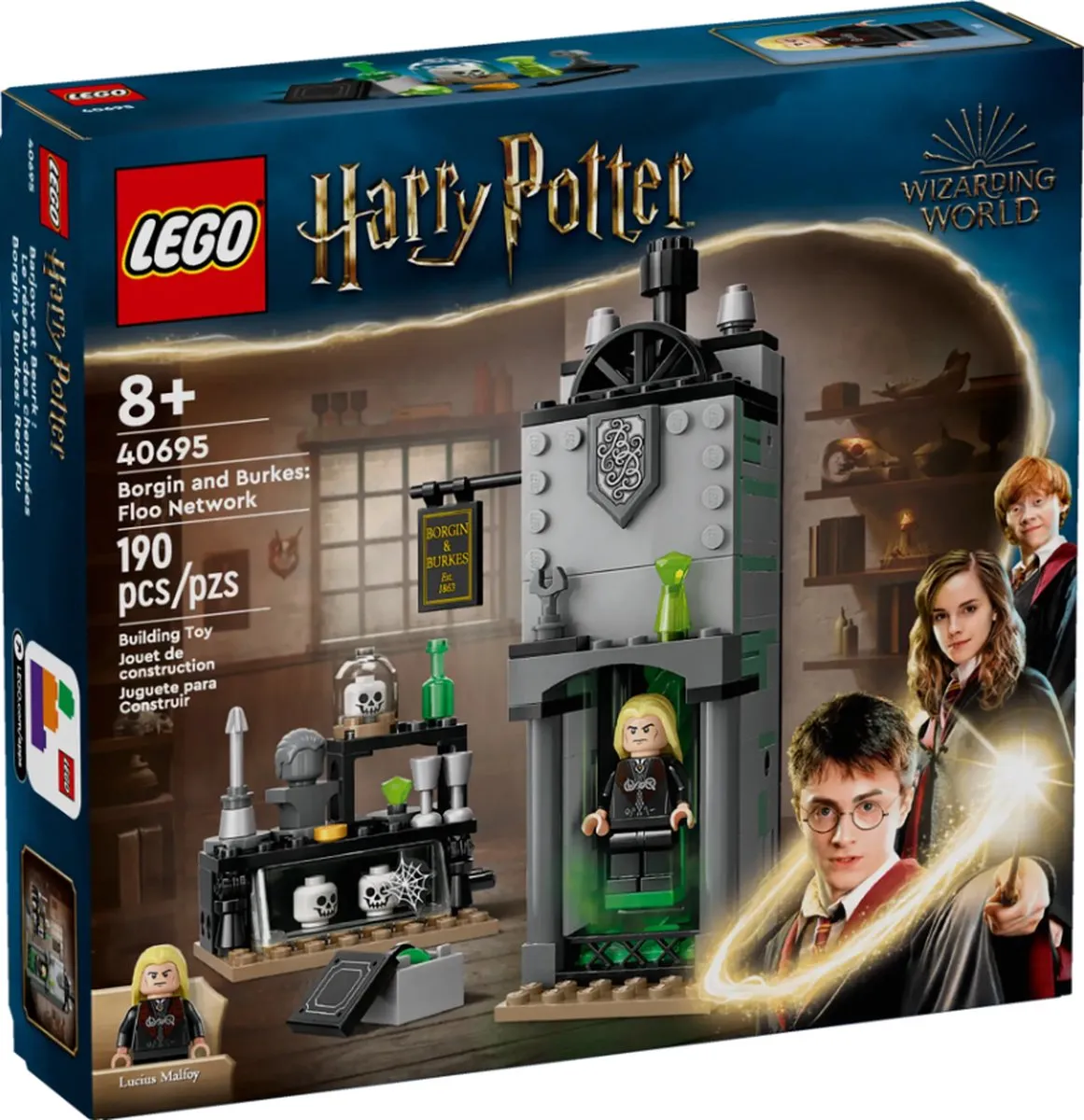 LEGO 40695 Odius & Oorlof Haardrooster