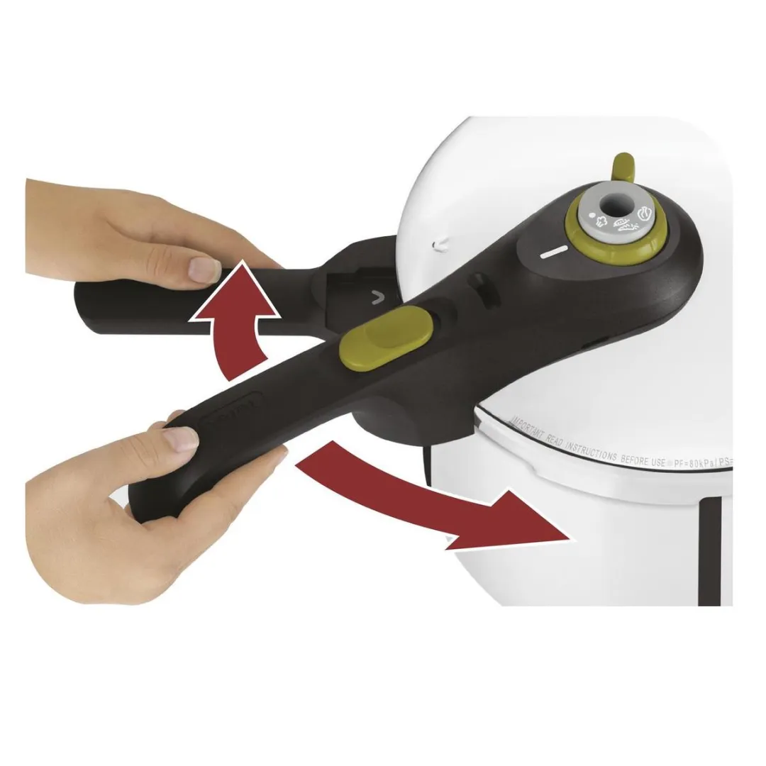 Tefal Snelkookpan Secure5 NEO 6L - Zilver