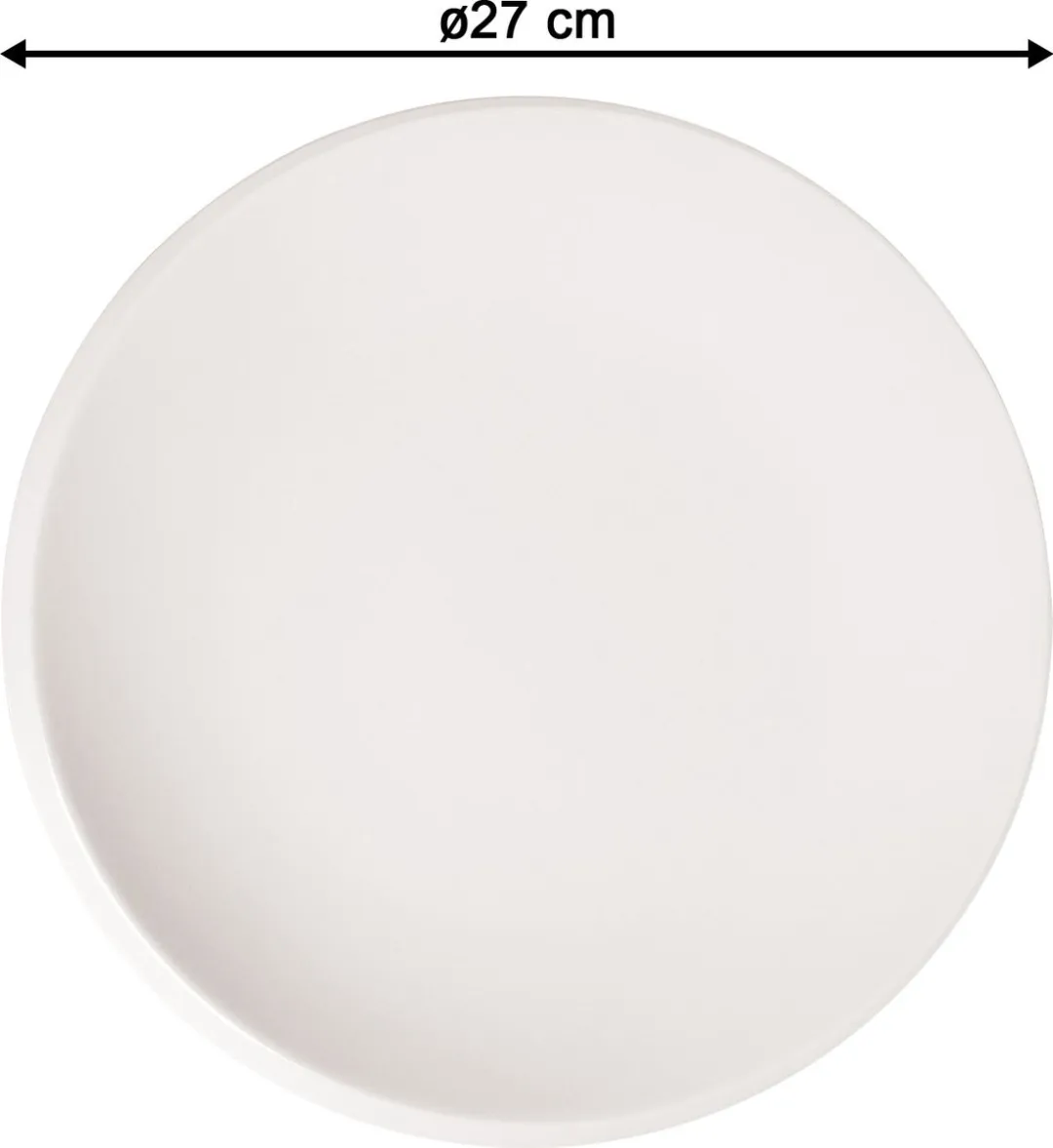 Villeroy & Boch NewMoon Dinerbord 27cm - Wit