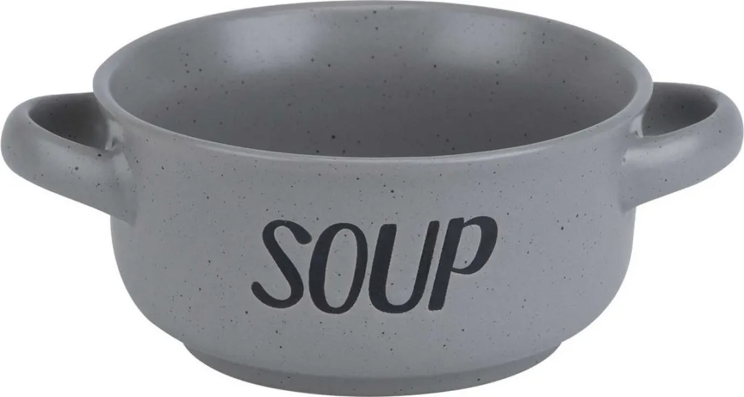 Cosy&Trendy Soepkommen Set 4 Stuks - 470ml - Keramiek - Mix Kleuren